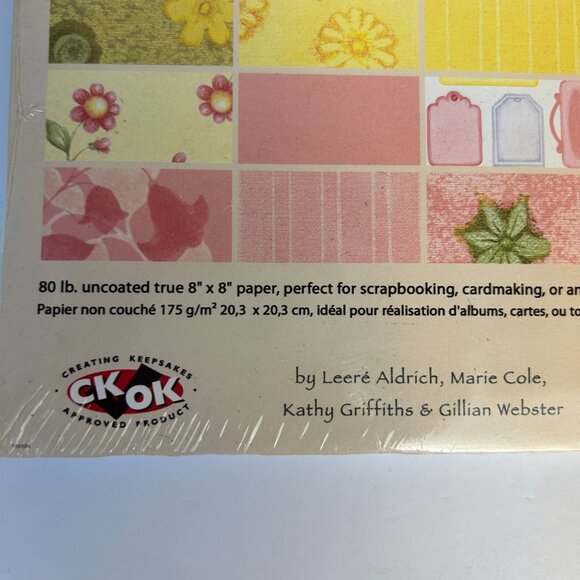 Provo Craft Cardstock Paper Pack 8x8 SLAB Lot of 2 90 Sheets New Sealed - Picture 3 of 7